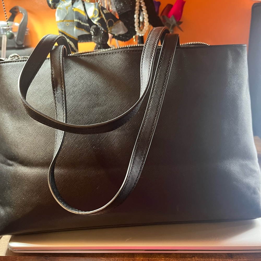 Love Moschino Black Leather shoulder bag Tote and wallet - Picture 10 of 10